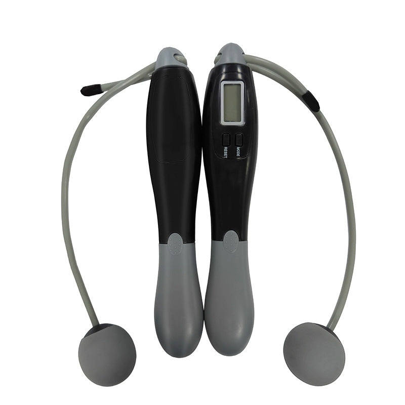 Electronic Timing Jump Rope for Women Fitness Training.